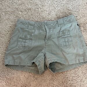 The North Face Olive Green Cargo Shorts